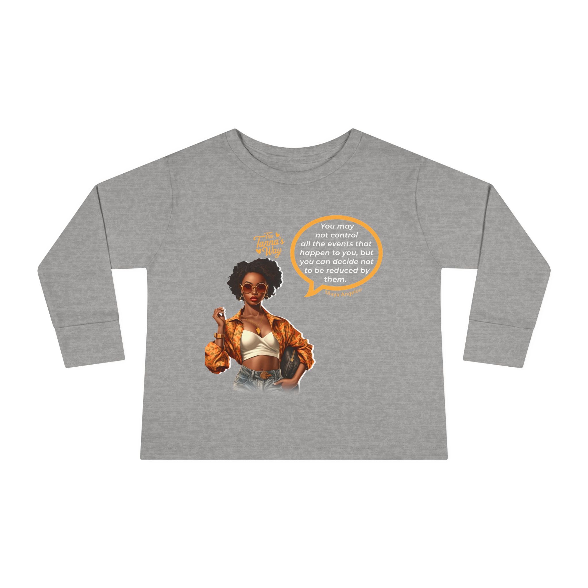 Maya Angelou | Toddler Long Sleeve Tee